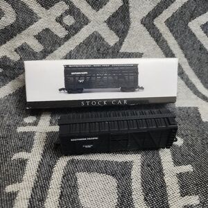 High Speed N Scale Southern Pacific D&RGW 39386 Black Stock Car (No. 421) w/ Box